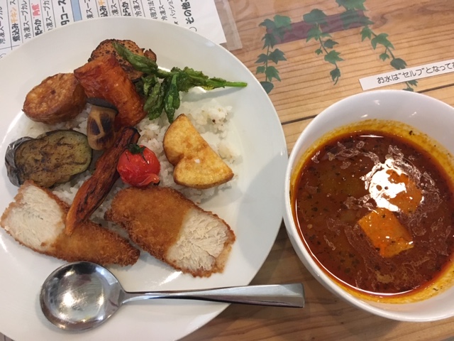 チキンカツカレー